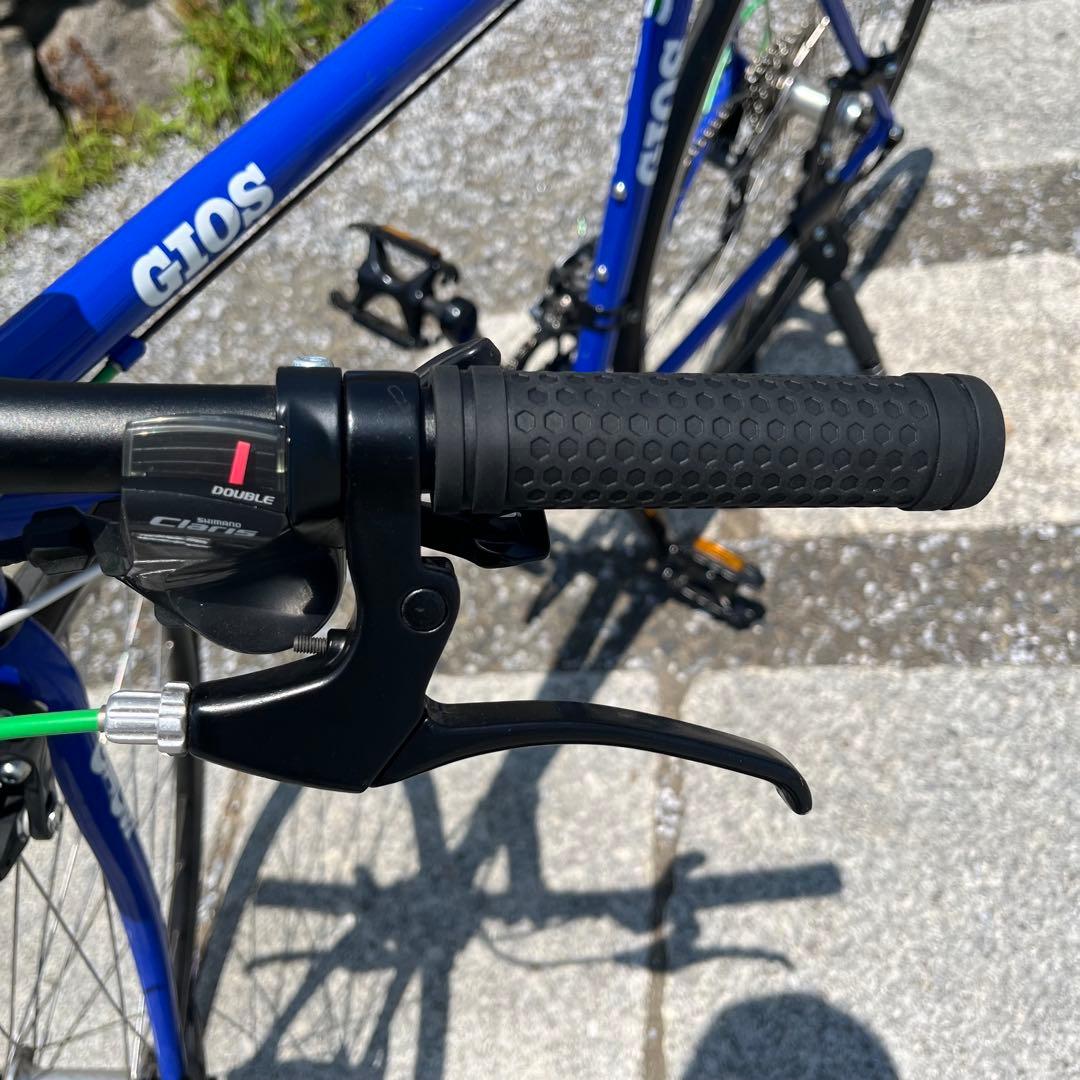 直接可 GIOS ジオス AMPIO アンピーオ ブルー サイズ51 スタンド付