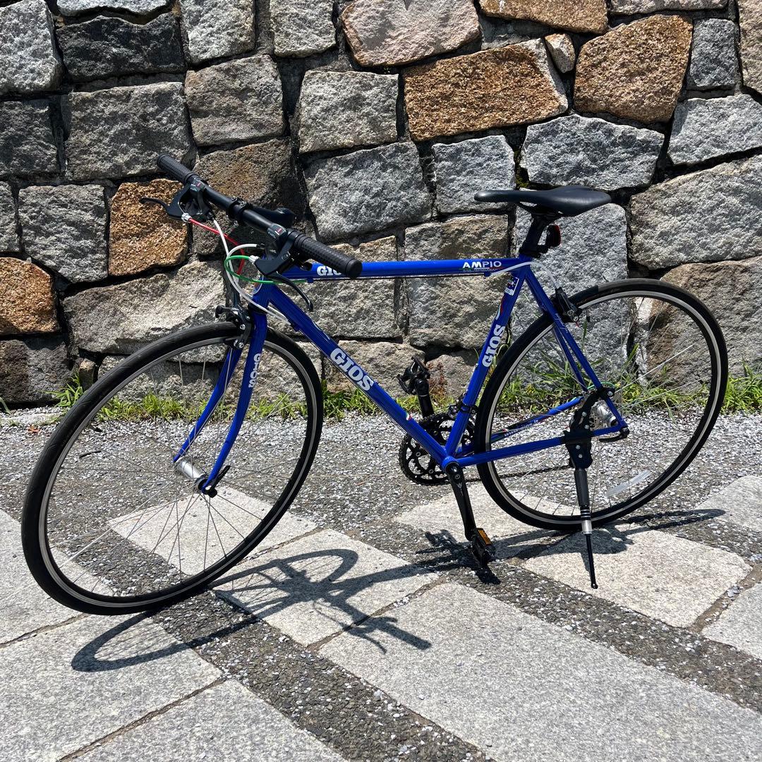 直接可 GIOS ジオス AMPIO アンピーオ ブルー サイズ51 スタンド付