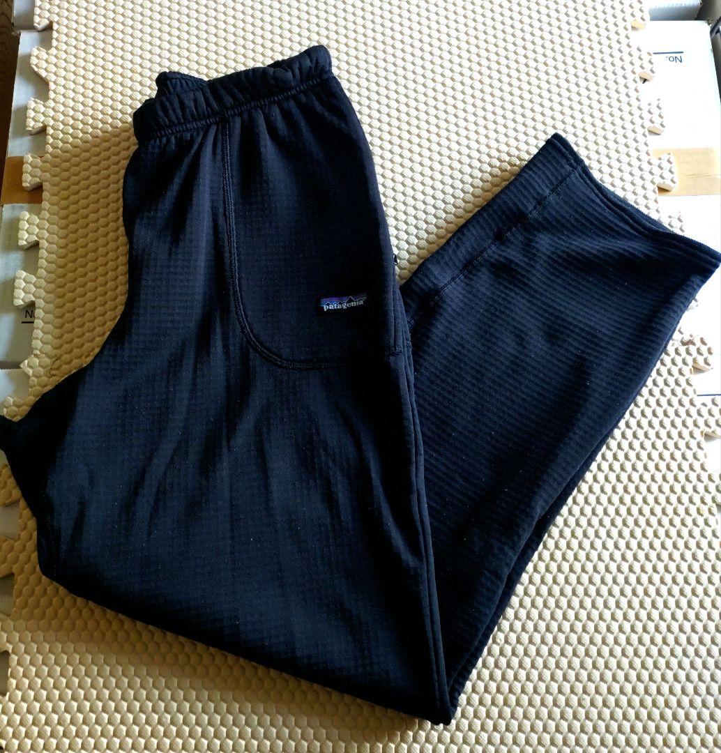 パタゴニア R1 USA製 美品 レギュレーターパンツ ブラック ポーラテック