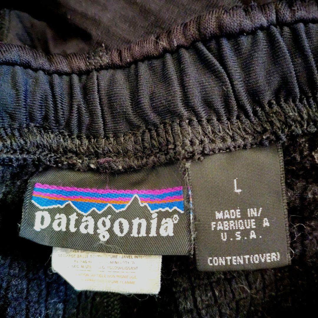 パタゴニア R1 USA製 美品 レギュレーターパンツ ブラック ポーラテック