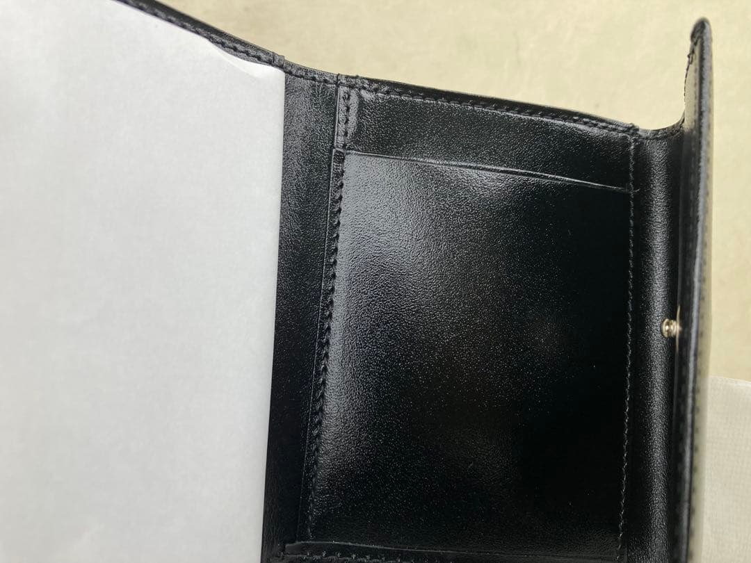 PORTER 三つ折り財布 未使用 ブラック