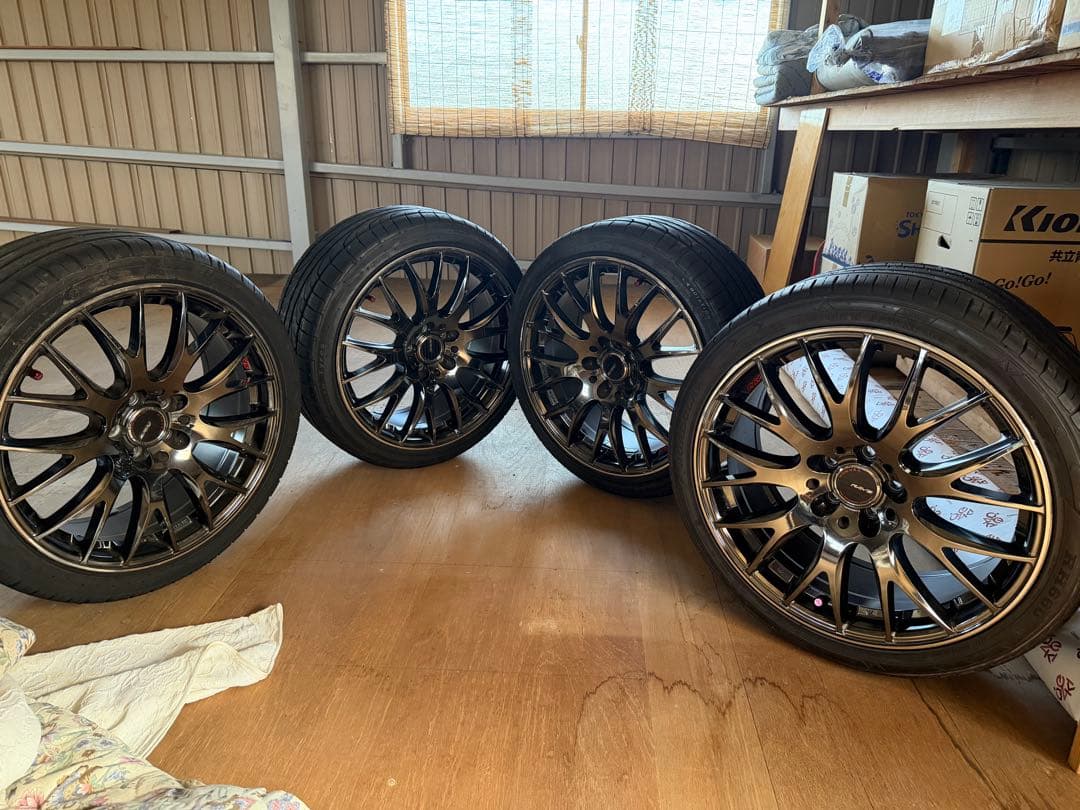 18インチ rays ホムラ 4本通し