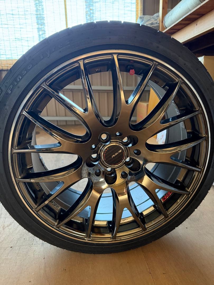 18インチ rays ホムラ 4本通し