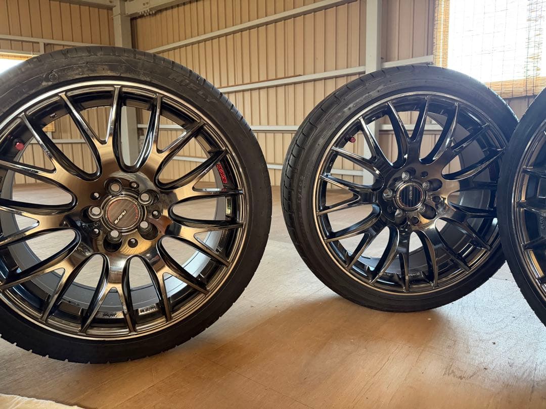 18インチ rays ホムラ 4本通し