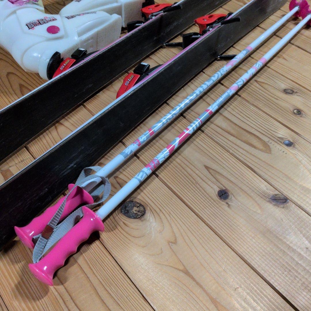 子供用カービングスキーセット ジュニアスキーセット