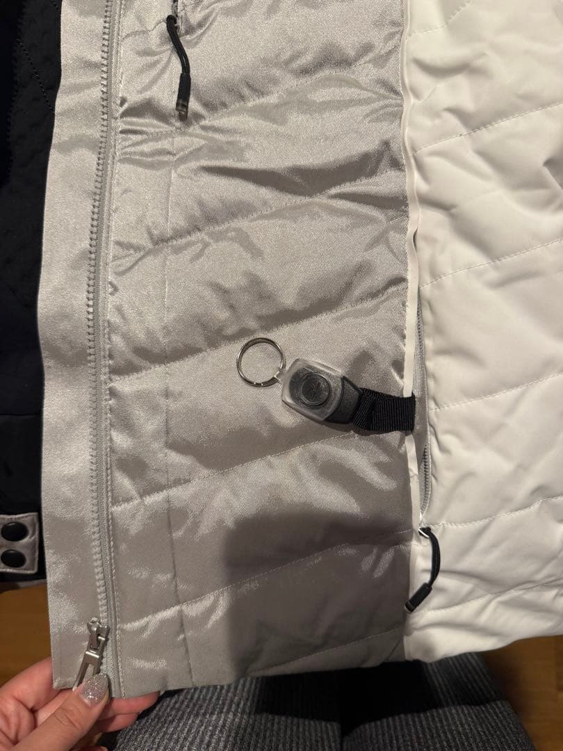 ROSSIGNOL シルバー ブラック ウェアセット