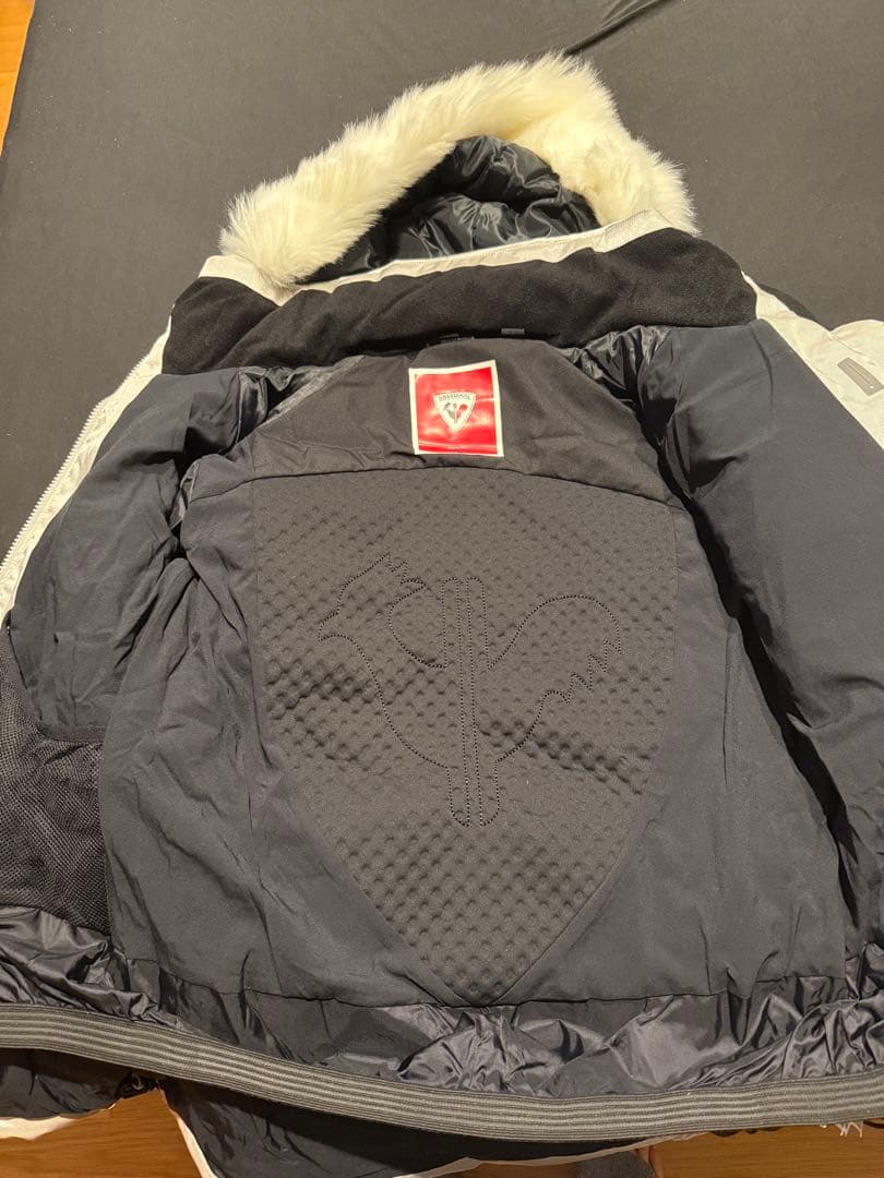 ROSSIGNOL シルバー ブラック ウェアセット