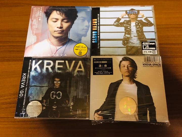 KREVA オリジナルAL,ベストAL,DVD 14点セット(ライブ銀テープ付)