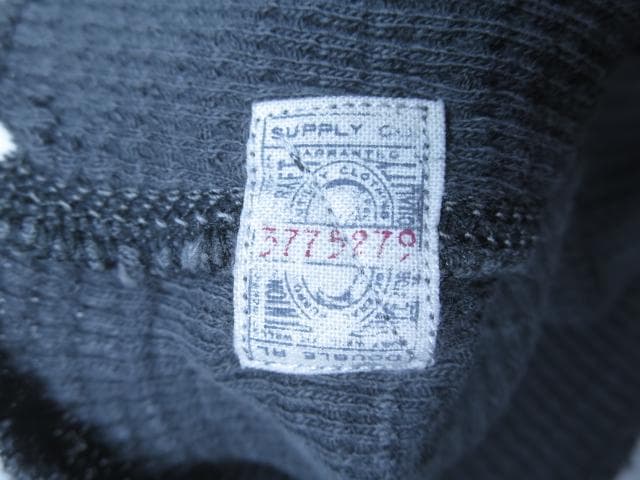 ★ RRL サーマル カットソー L ブラック フェード