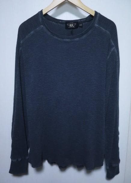 ★ RRL サーマル カットソー L ブラック フェード