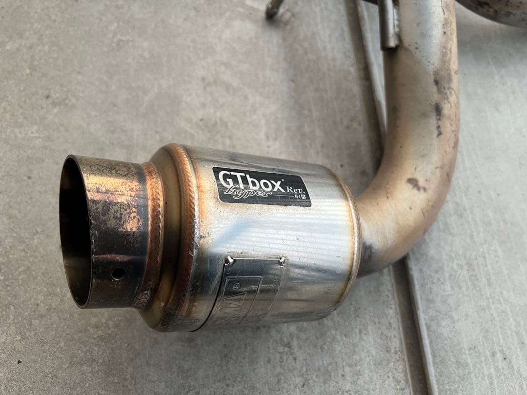 か*ぶ様 hm1バモスターボ用　柿本マフラー