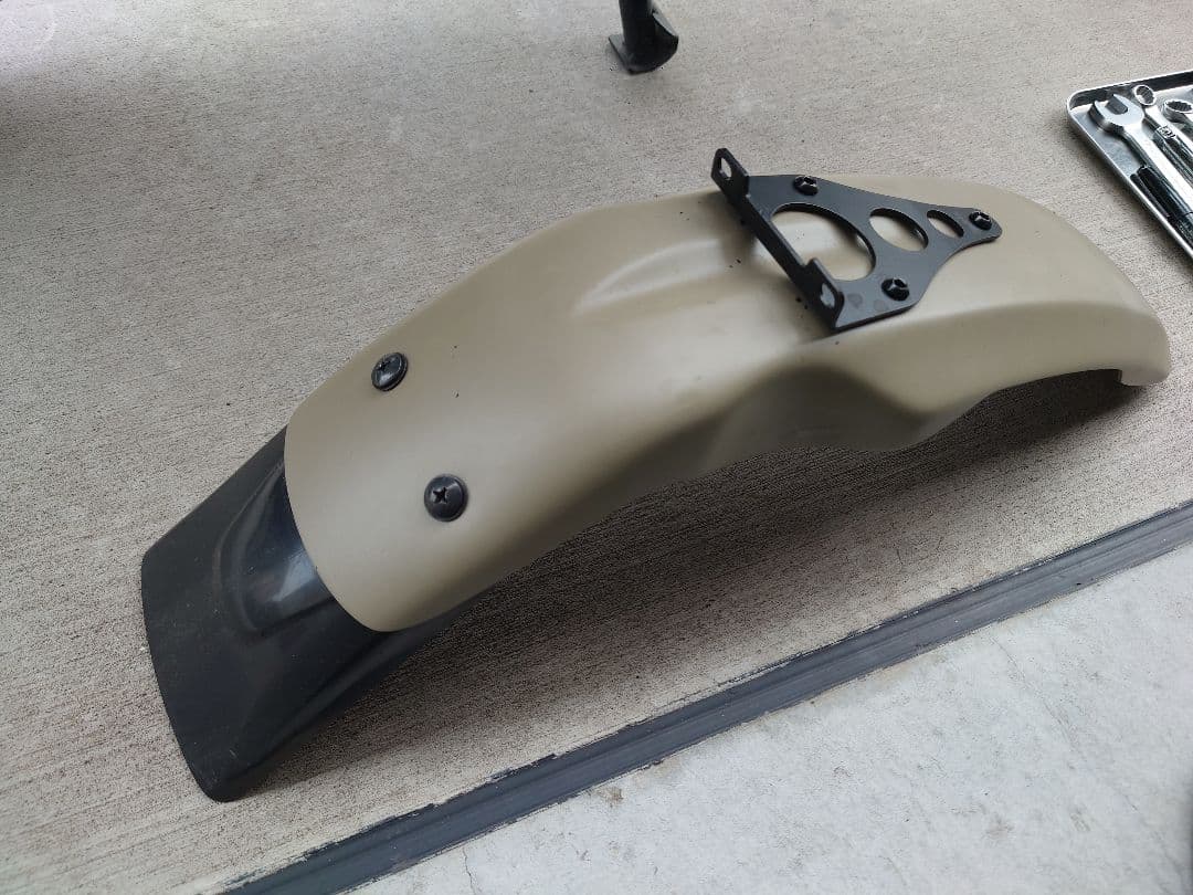 加工あり ディアブロ ハンターカブ CT125モタードフェンダー