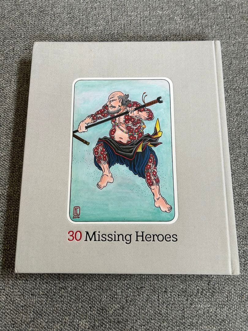 30 Missing Heroes タトゥーアーティスト　水滸伝　洋書