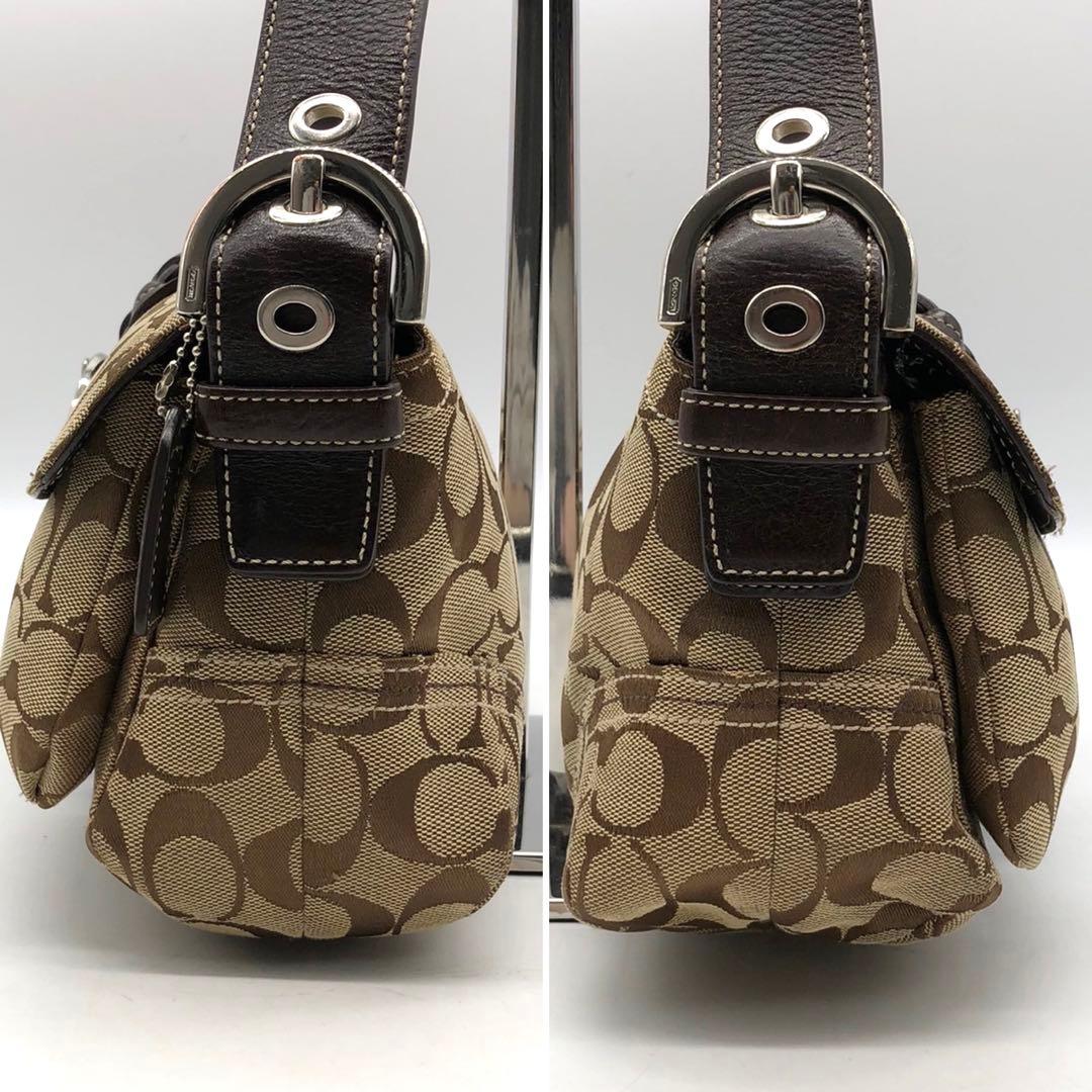 ✨極美品✨コーチ ワンショルダーバッグ ソーホー シグネチャー キャンバス