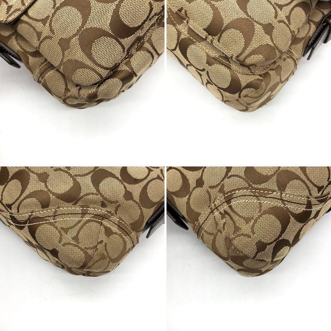 ✨極美品✨コーチ ワンショルダーバッグ ソーホー シグネチャー キャンバス