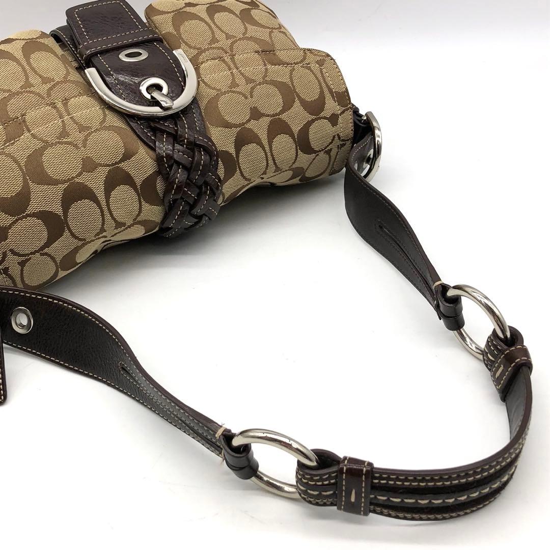 ✨極美品✨コーチ ワンショルダーバッグ ソーホー シグネチャー キャンバス