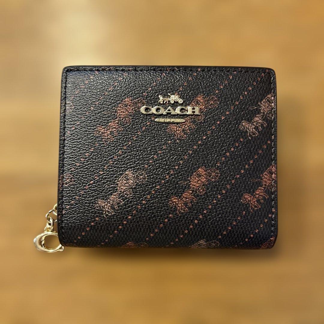 新品未使用 COACH 2つ折り 財布 値下げ⭕️