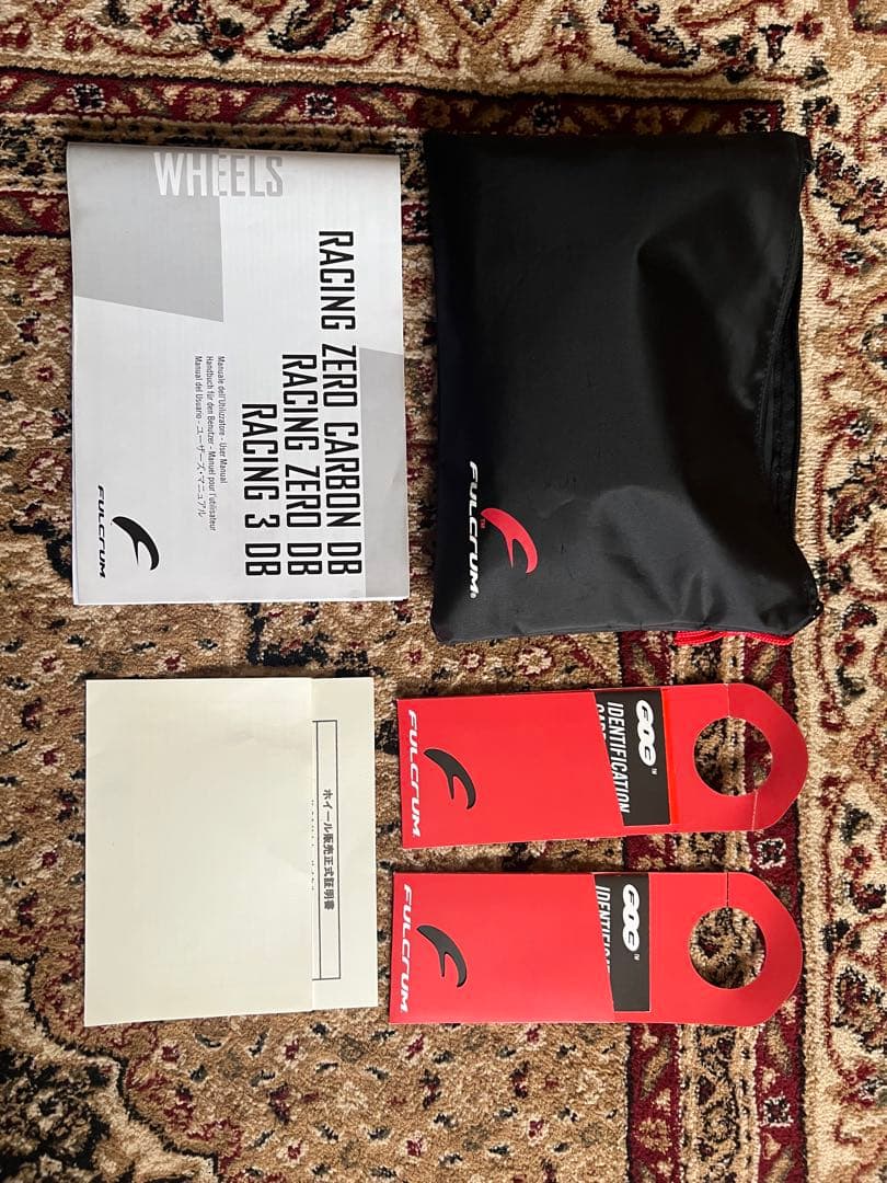 Fulcrum Racing Zero DB RED 中古美品25cタ