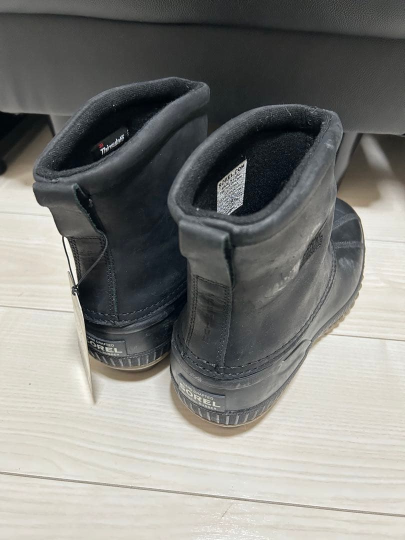 【新品未使用】SOREL ソレル スノーブーツ ショートブーツ ブラック