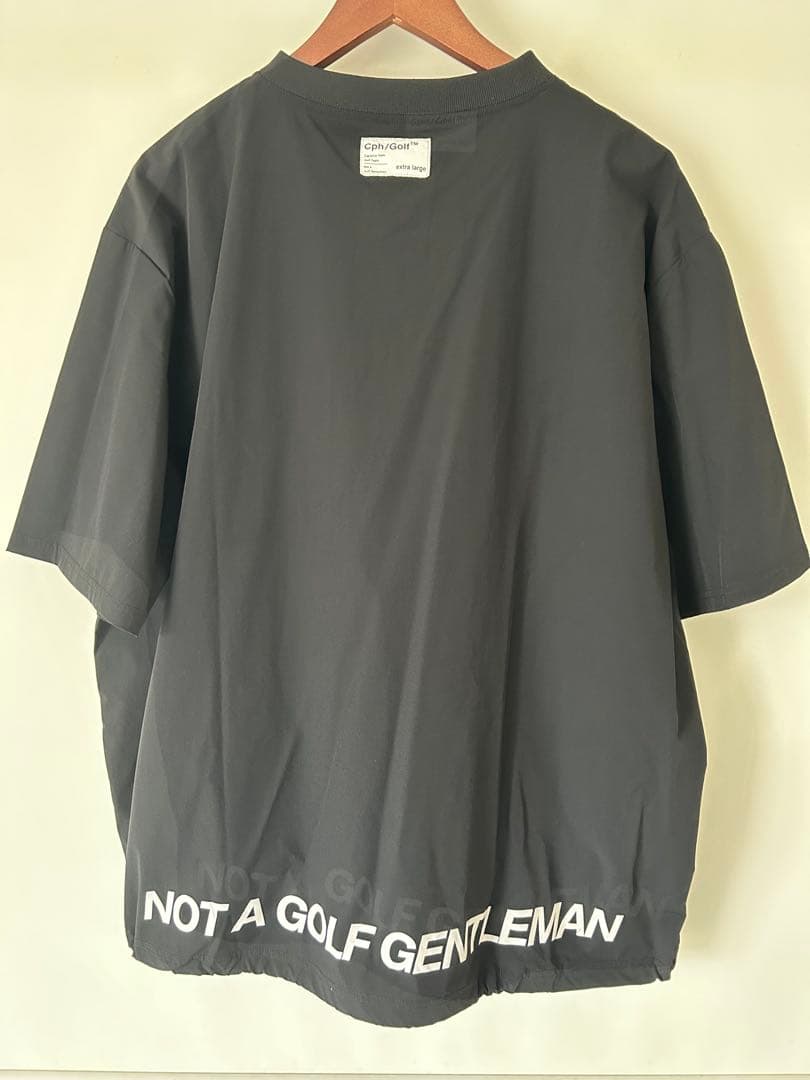 Cph/Golf™ エクストララージ・ナイロンシャツ　ブラック