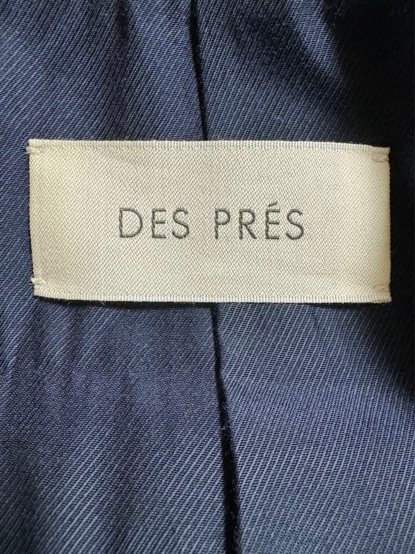 DES PRES ハードウールオックスフォード ダブルブレストジャケット 新品