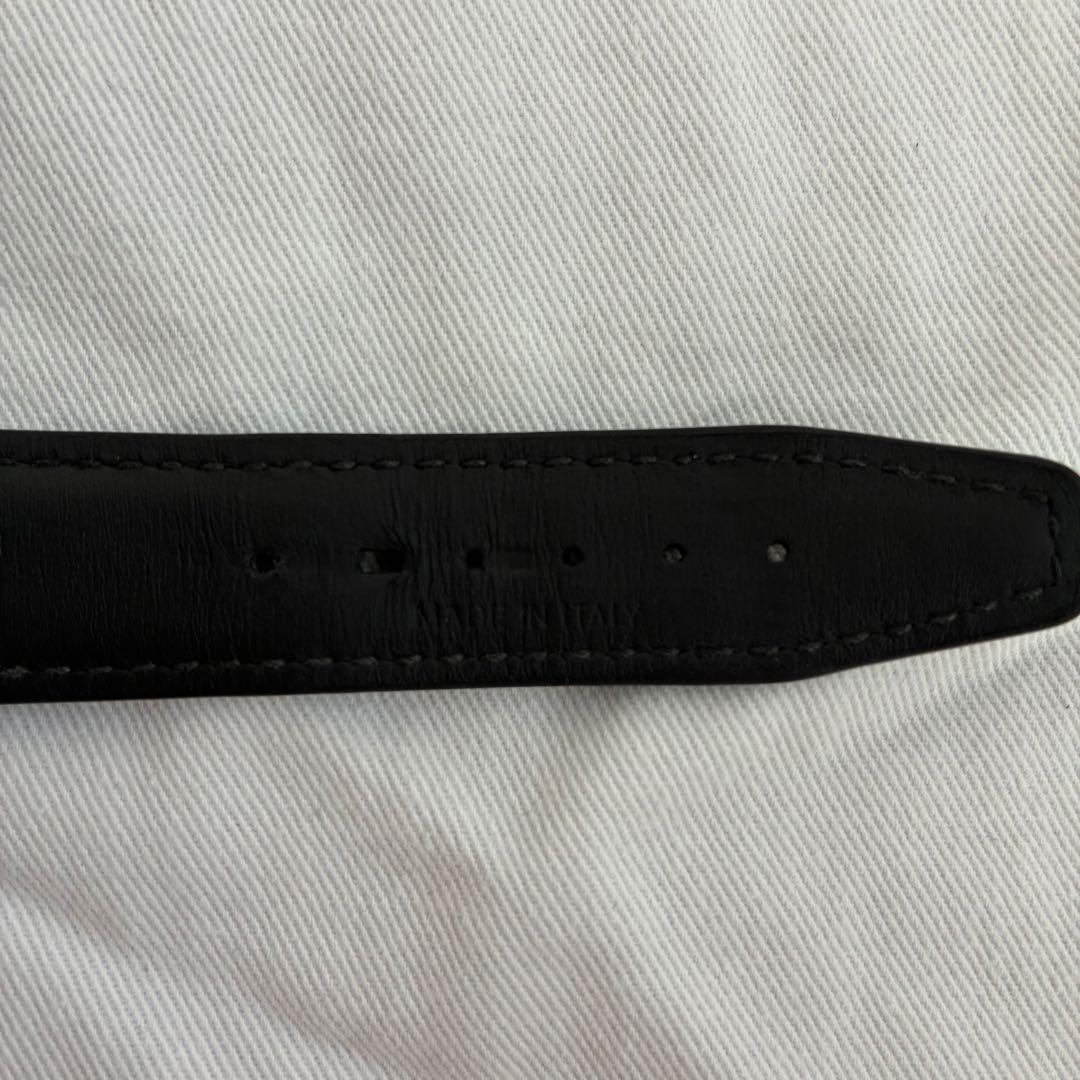 〈IWC〉純正アリゲーターストラップ ブラック XSサイズ