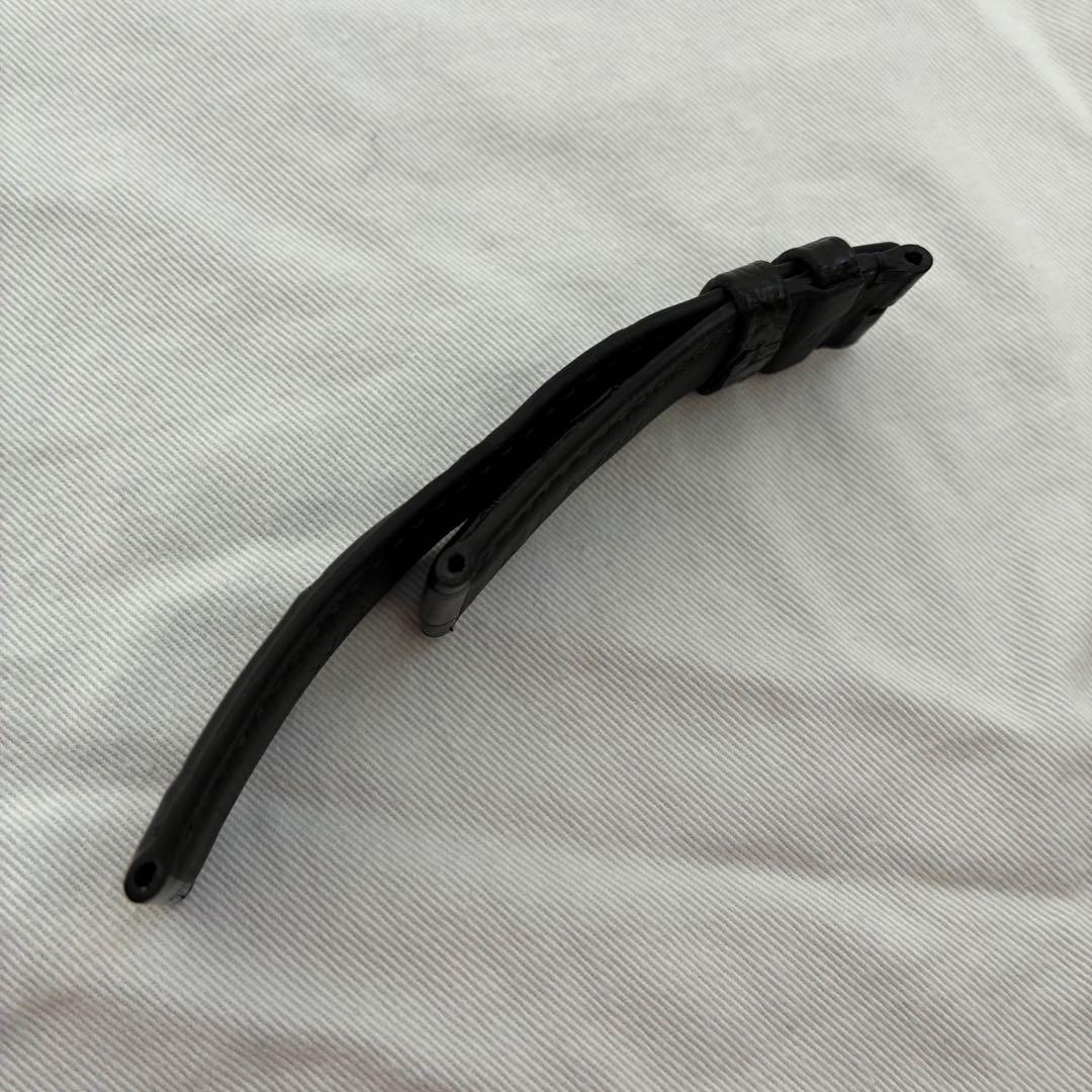 〈IWC〉純正アリゲーターストラップ ブラック XSサイズ