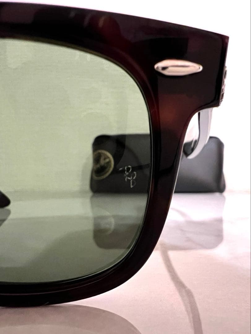 極美品✨Ray-Ban ウェイファーラー RB2140 べっこう柄　正規品