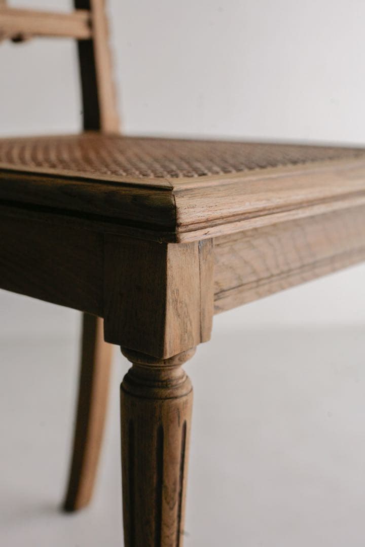 フランスアンティークチェア　ブロカント　無垢材　古家具　古道具　アンティーク家具