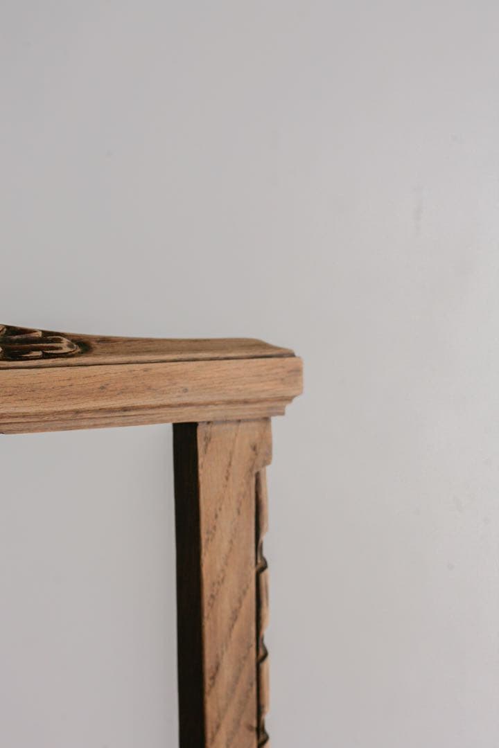 フランスアンティークチェア　ブロカント　無垢材　古家具　古道具　アンティーク家具