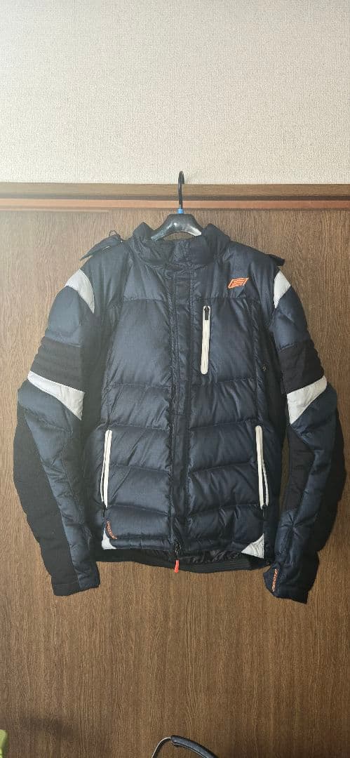 ヒョードウ ネイビー　ライディングダウンジャケット HYOD サイズL