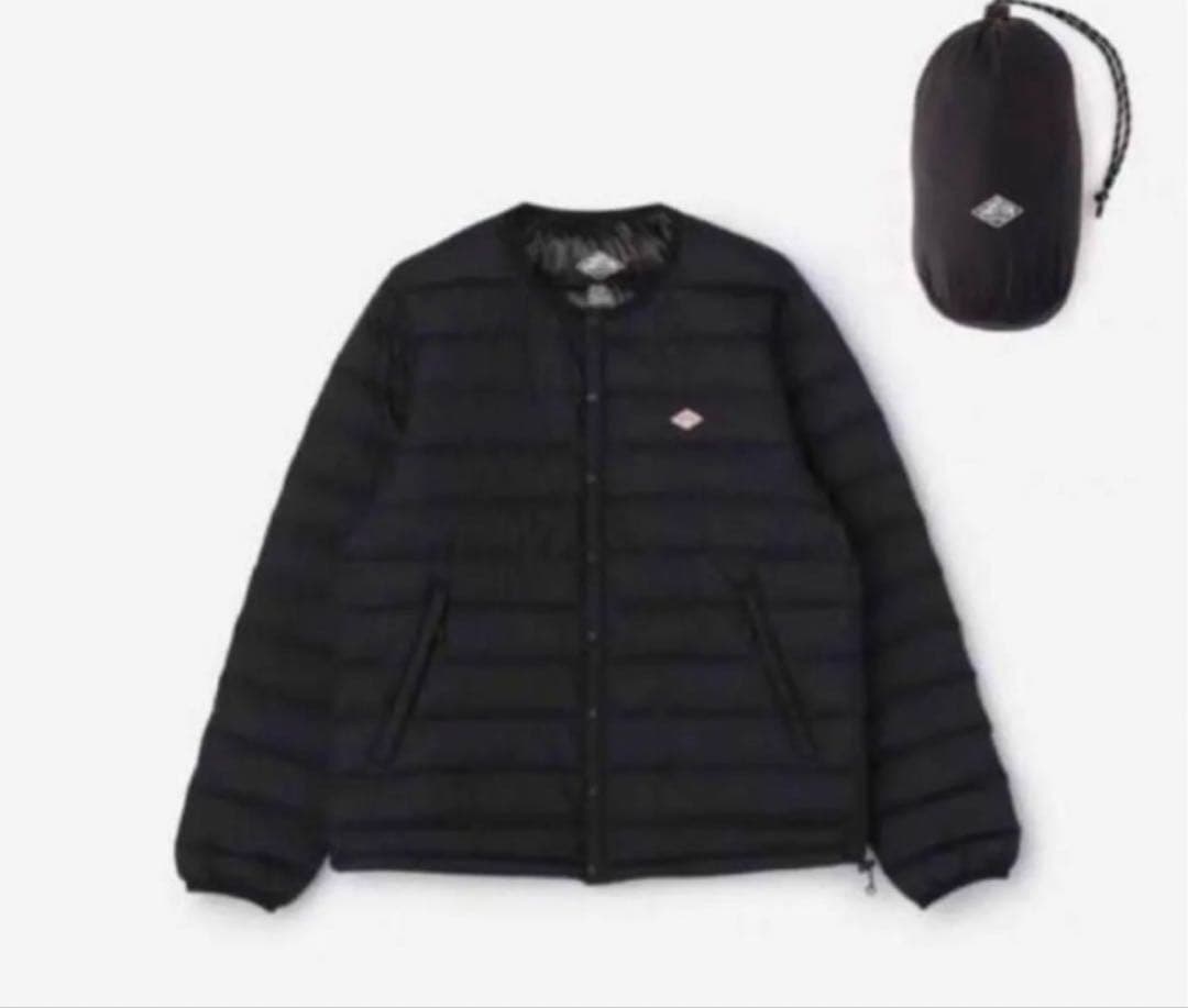 danton ダントン　ノーカラー インナーダウンジャケット　正規品