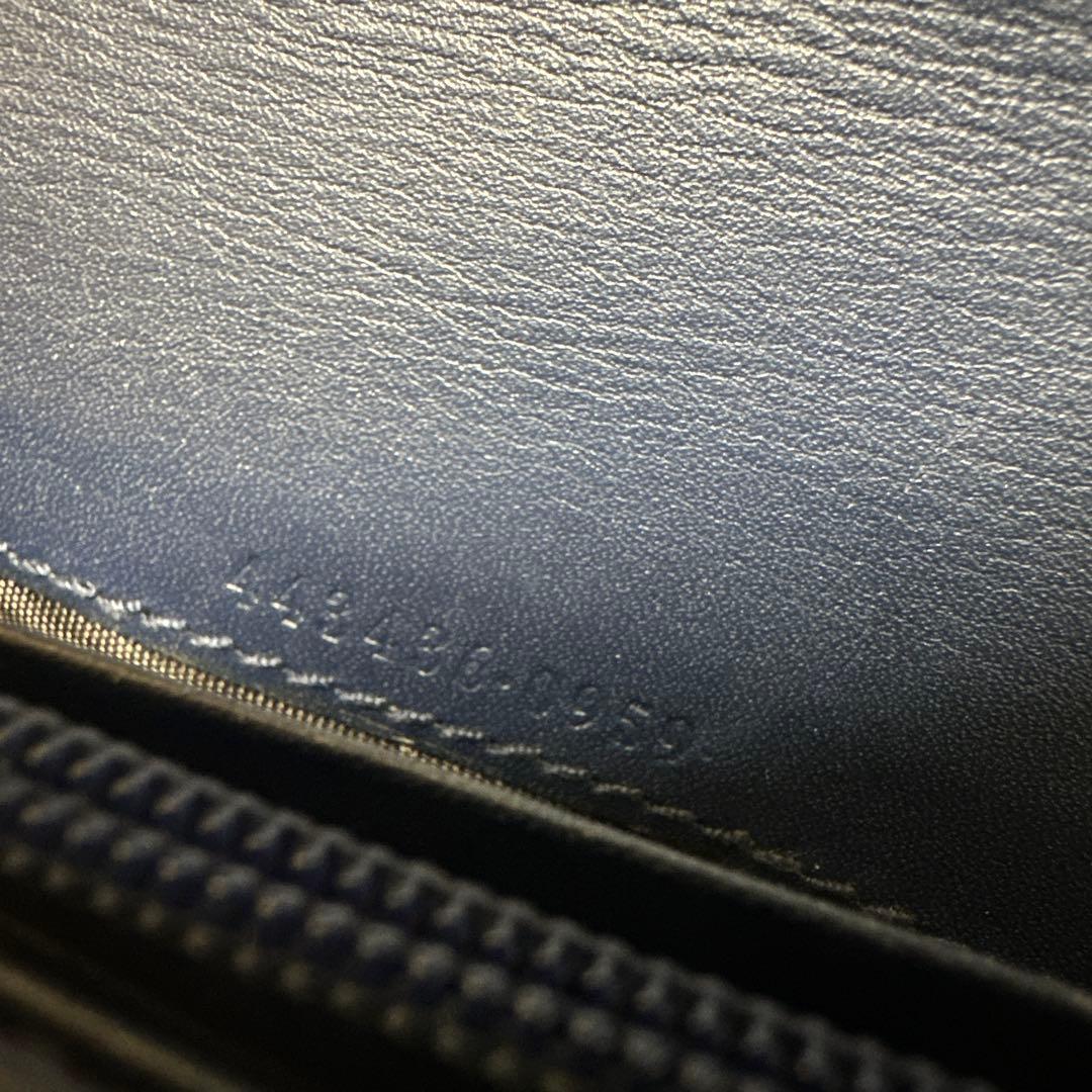 GUCCI 長財布 デニム GGマーモント