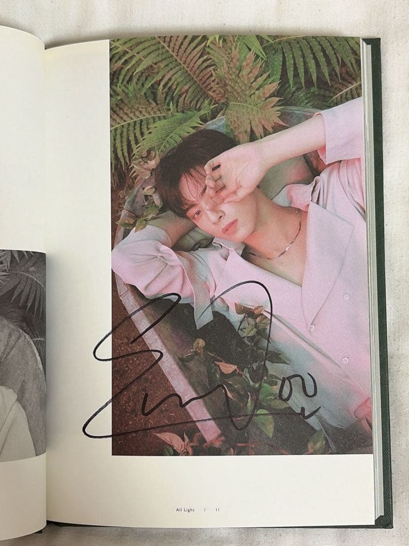 ASTRO All Light チャウヌ直筆サイン入り