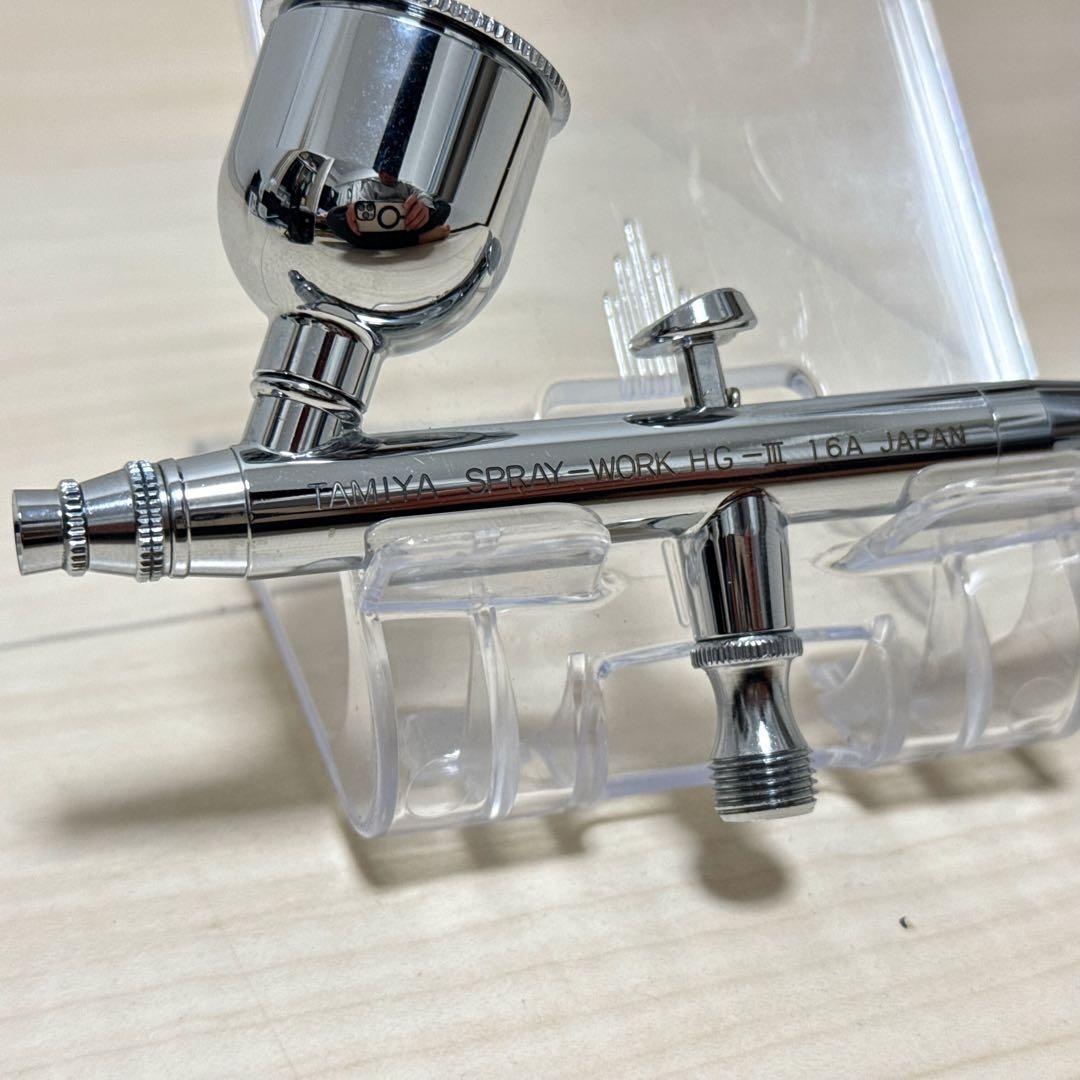 タミヤ コンプレッサー アドバンス ＆ HG エアブラシ 0.3mm セット