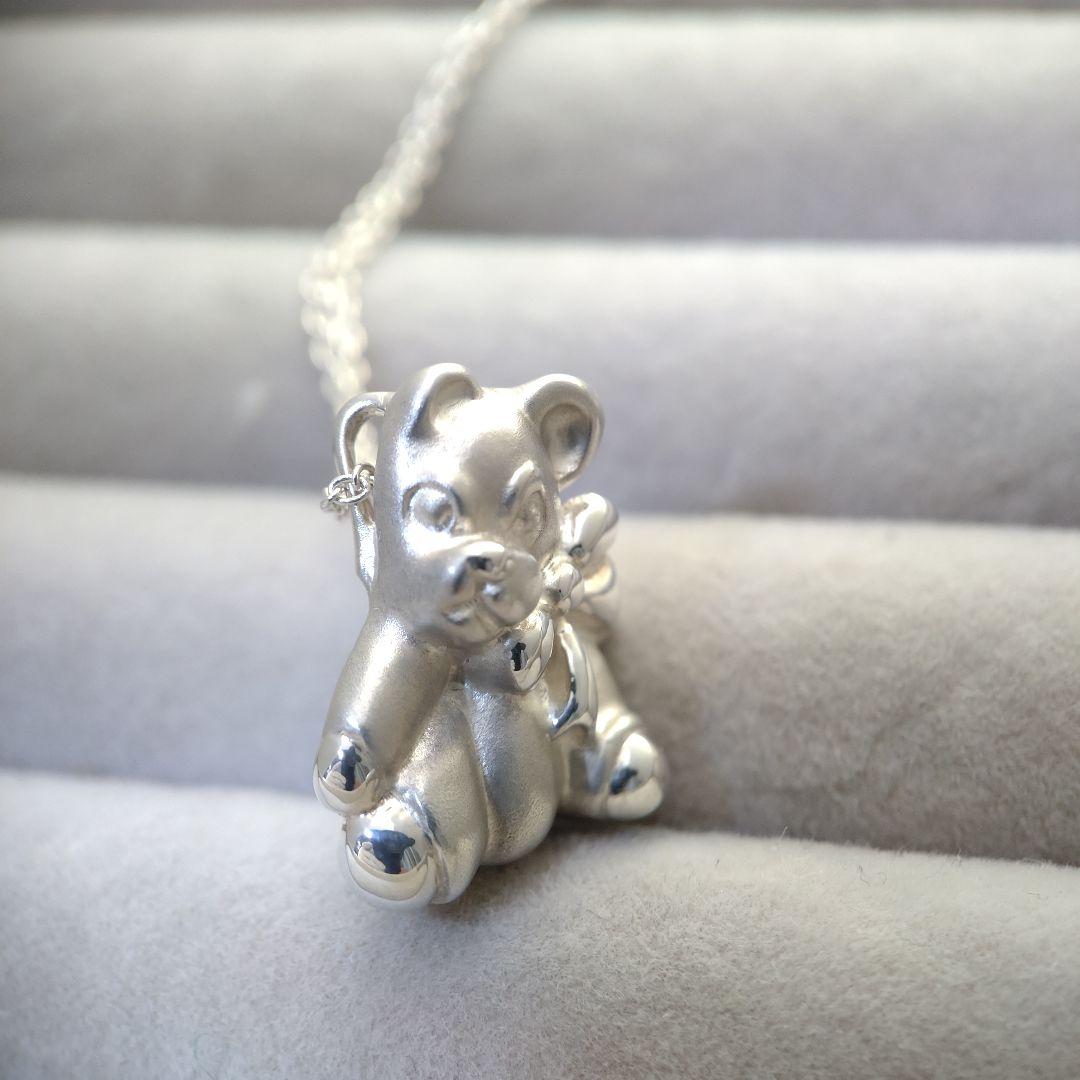 TIFFANY＆Co.ティファニー エルサ ペレッティ テディベア ネックレス