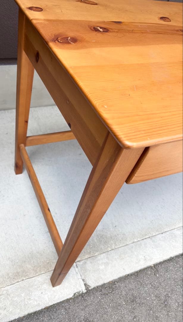 【送料込み】高級家具 コスガ KOSUGA 学習机 天然木 カントリーまゆ