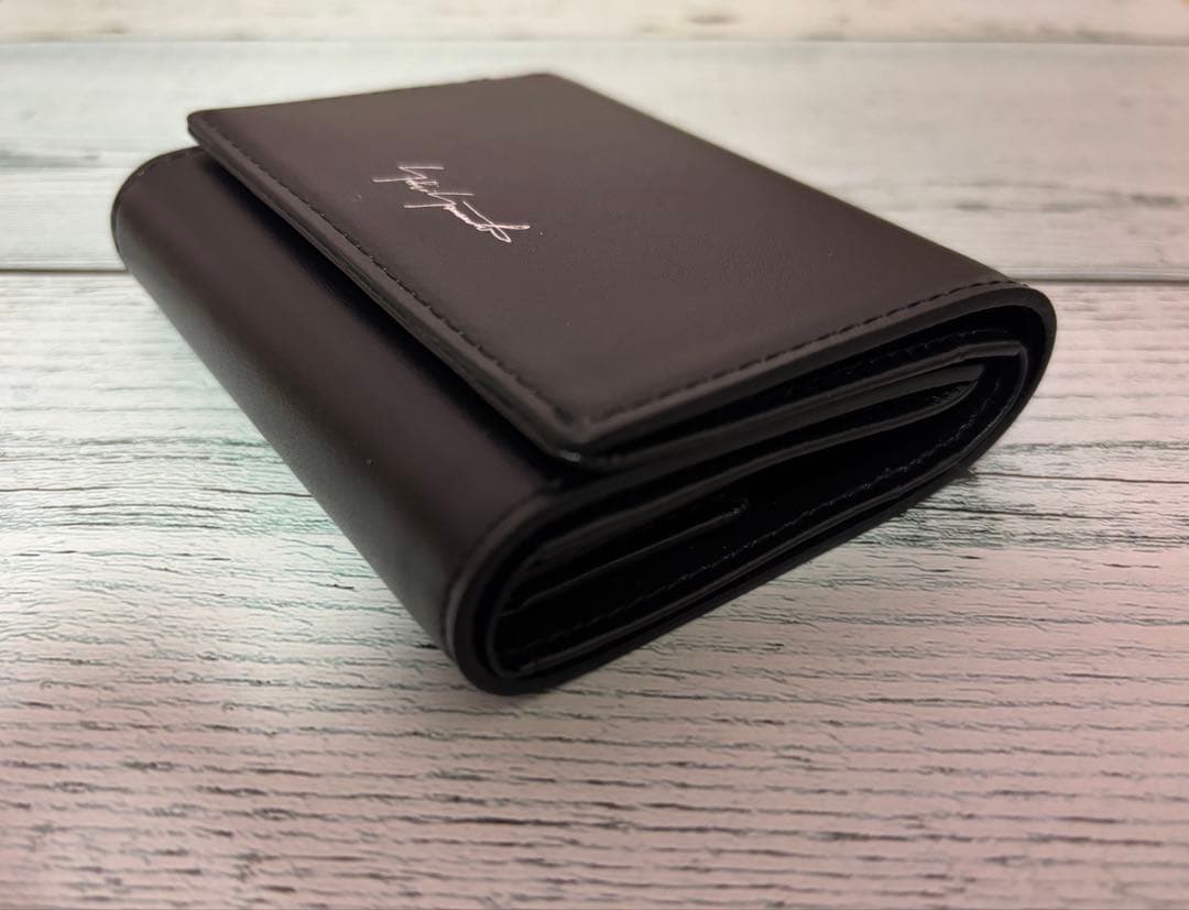 新品未使用　ディスコード ヨウジヤマモト 三つ折りウォレット　レザー　財布