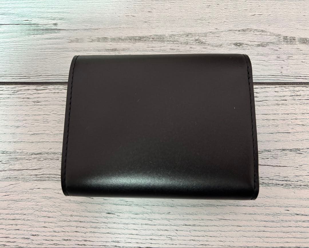 新品未使用　ディスコード ヨウジヤマモト 三つ折りウォレット　レザー　財布