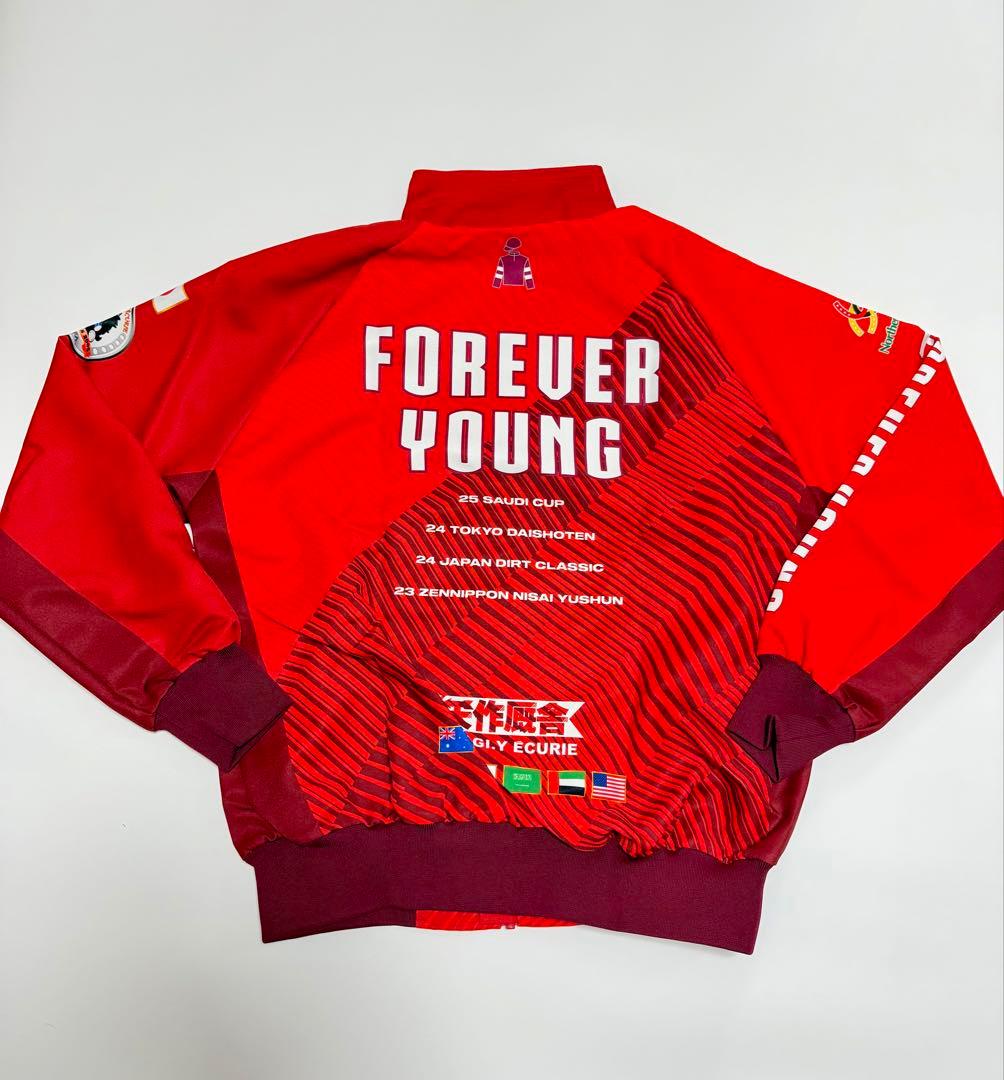 フォーエバーヤング　矢作厩舎　ブリーダーズカップ年度代表馬　 LＬ赤 新品