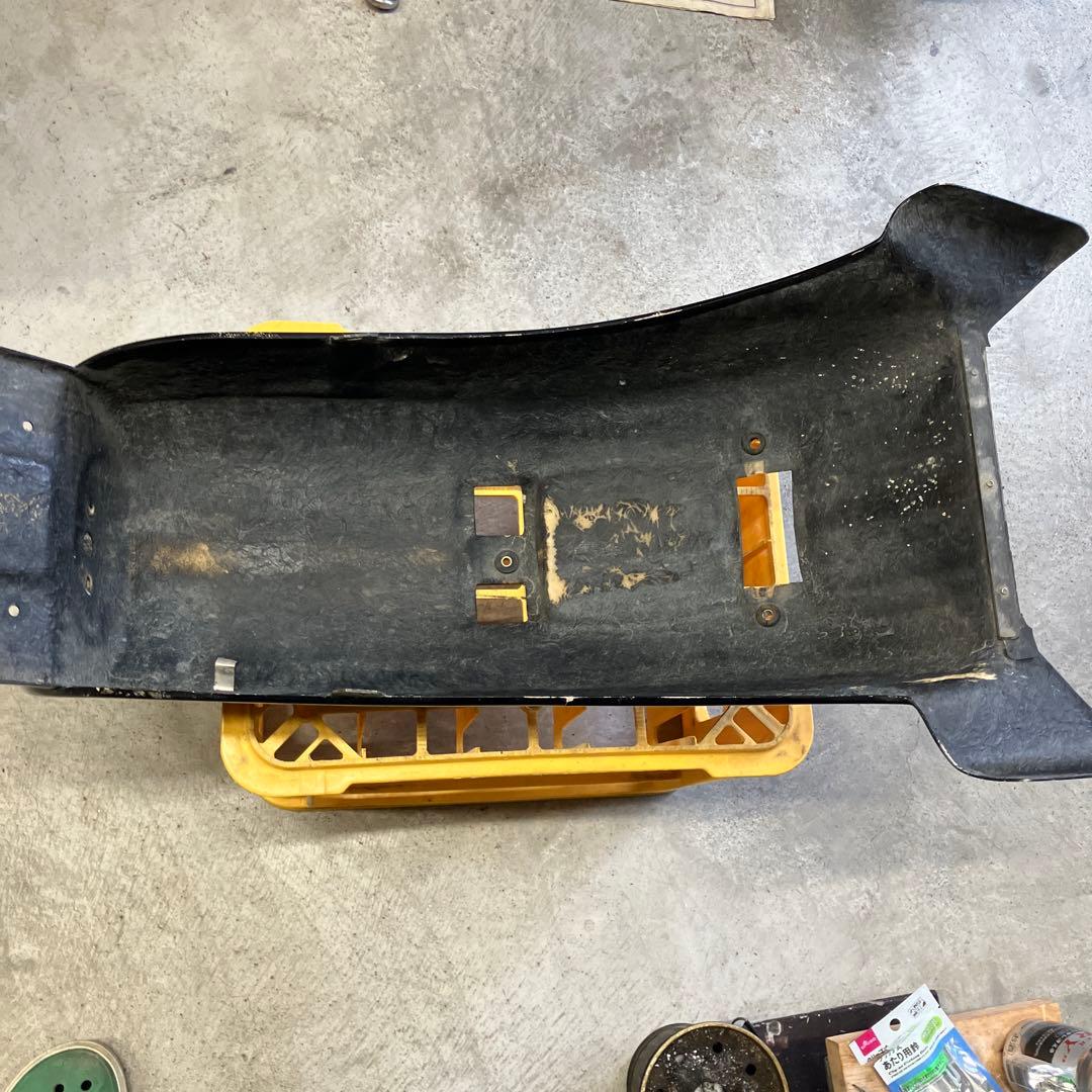 スティード400 社外シート　リアフェンダー