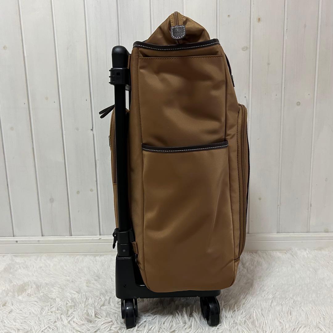 ⭐️極美品⭐️スワニー トリコロールアクセントトートキャリー 4輪