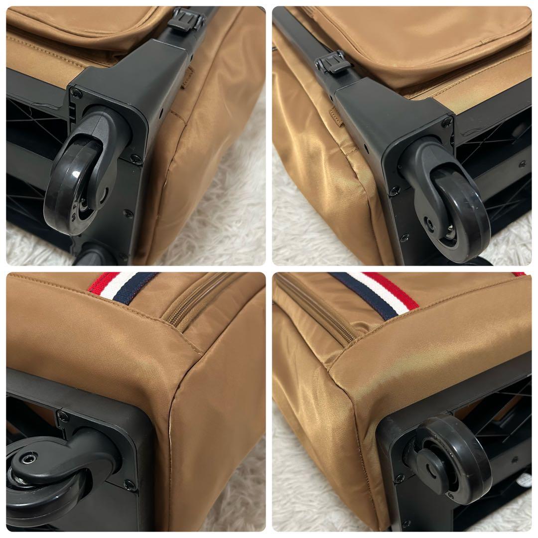 ⭐️極美品⭐️スワニー トリコロールアクセントトートキャリー 4輪