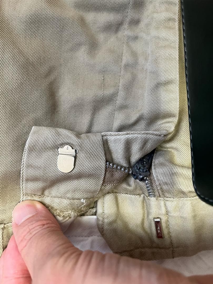 70s USA ヴィンテージ ARMY チノ ボトム コットンミリタリ パンツ