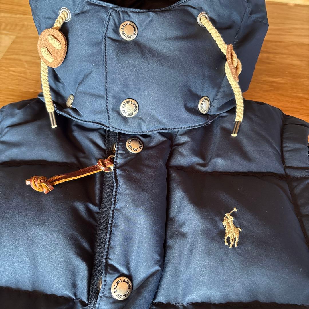 Ralph Lauren ネイビー ダウンベスト　XS