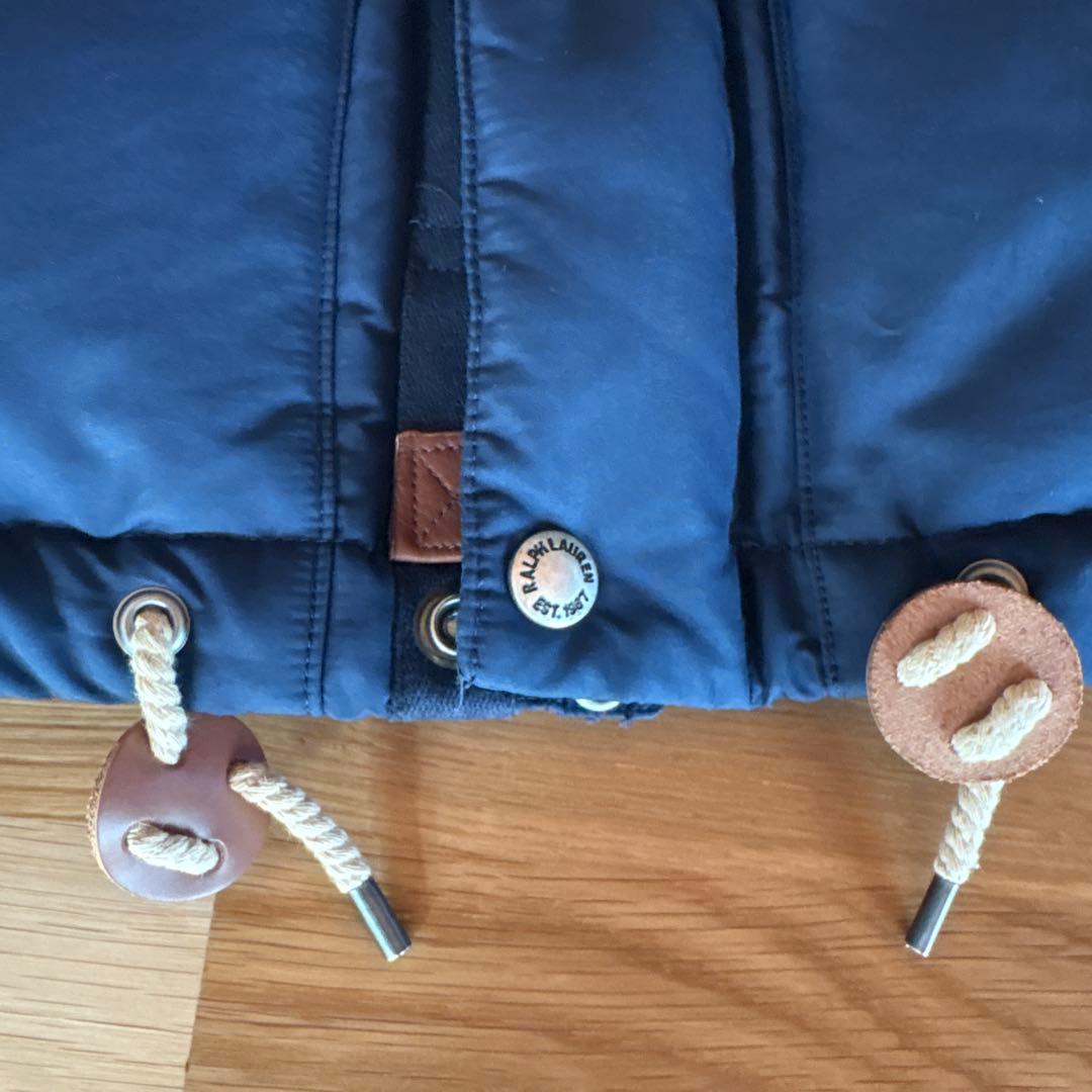 Ralph Lauren ネイビー ダウンベスト　XS