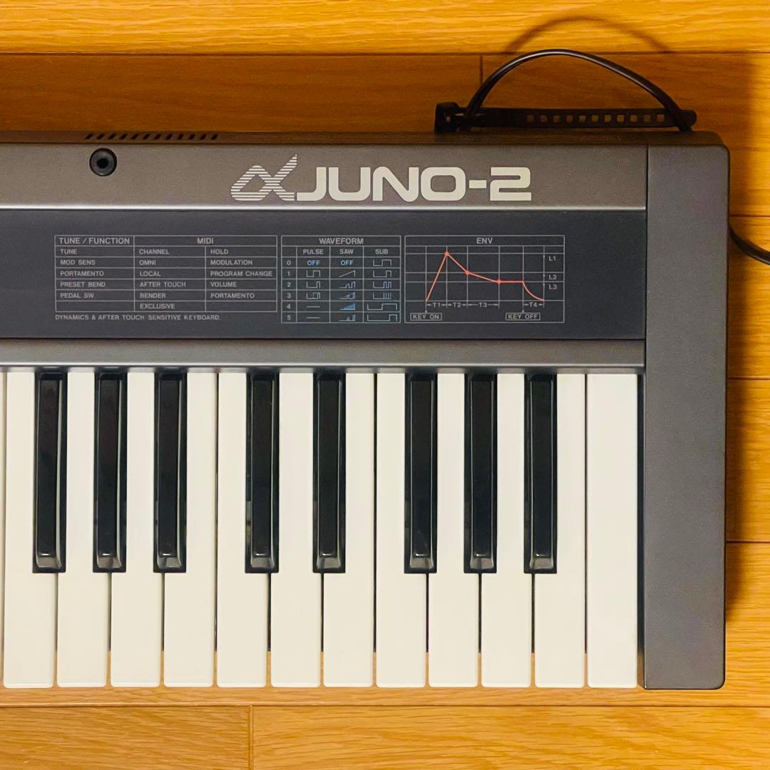 【希少・良品】Roland α JUNO-2 シンセサイザー 音出し確認済み