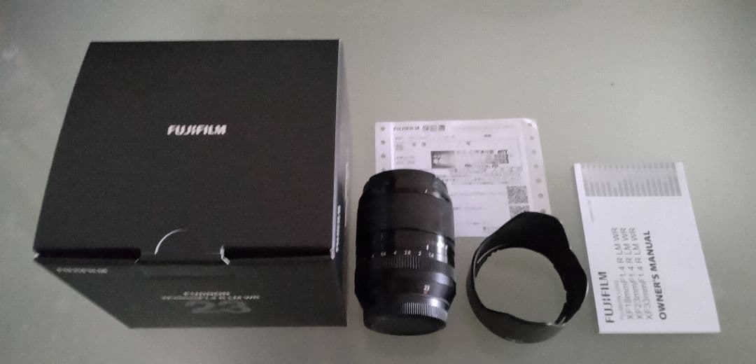 【未使用に近い】富士フイルム XF23mmF1.4 R LM WR