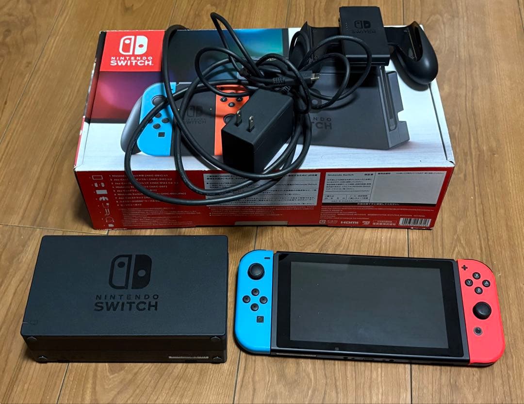 【欠品なし】Nintendo Switch 本体 256GB SDカード付き