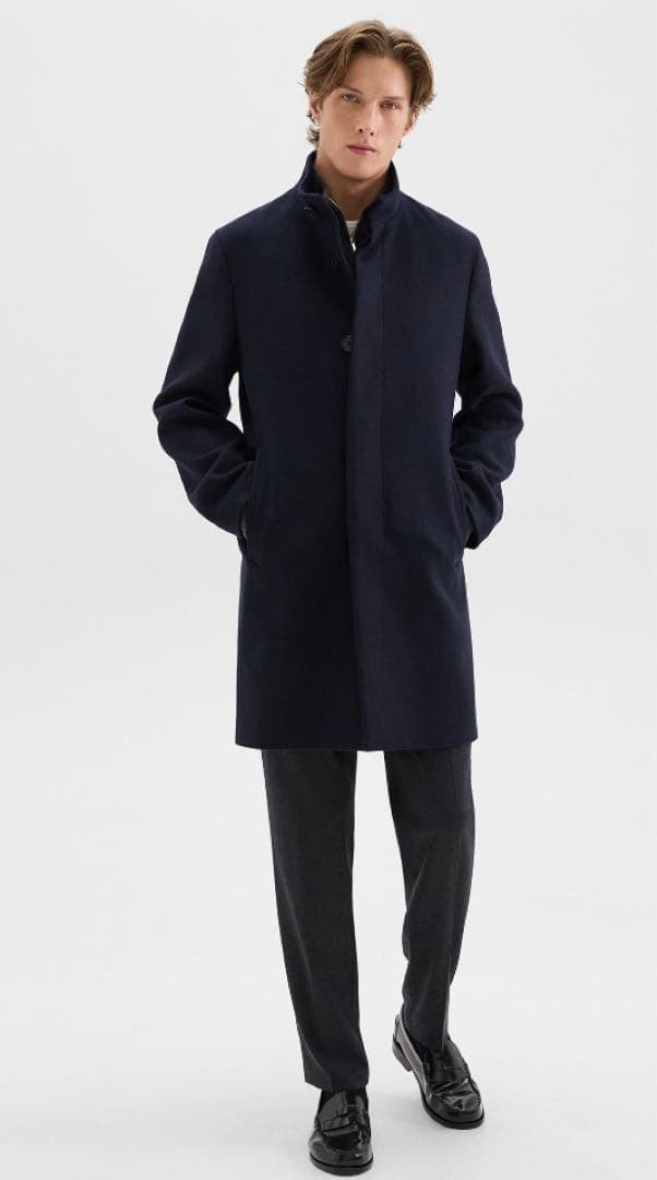 セオリー☆定番人気スタンドコーBELVINベルヴィン　8万ネイビー